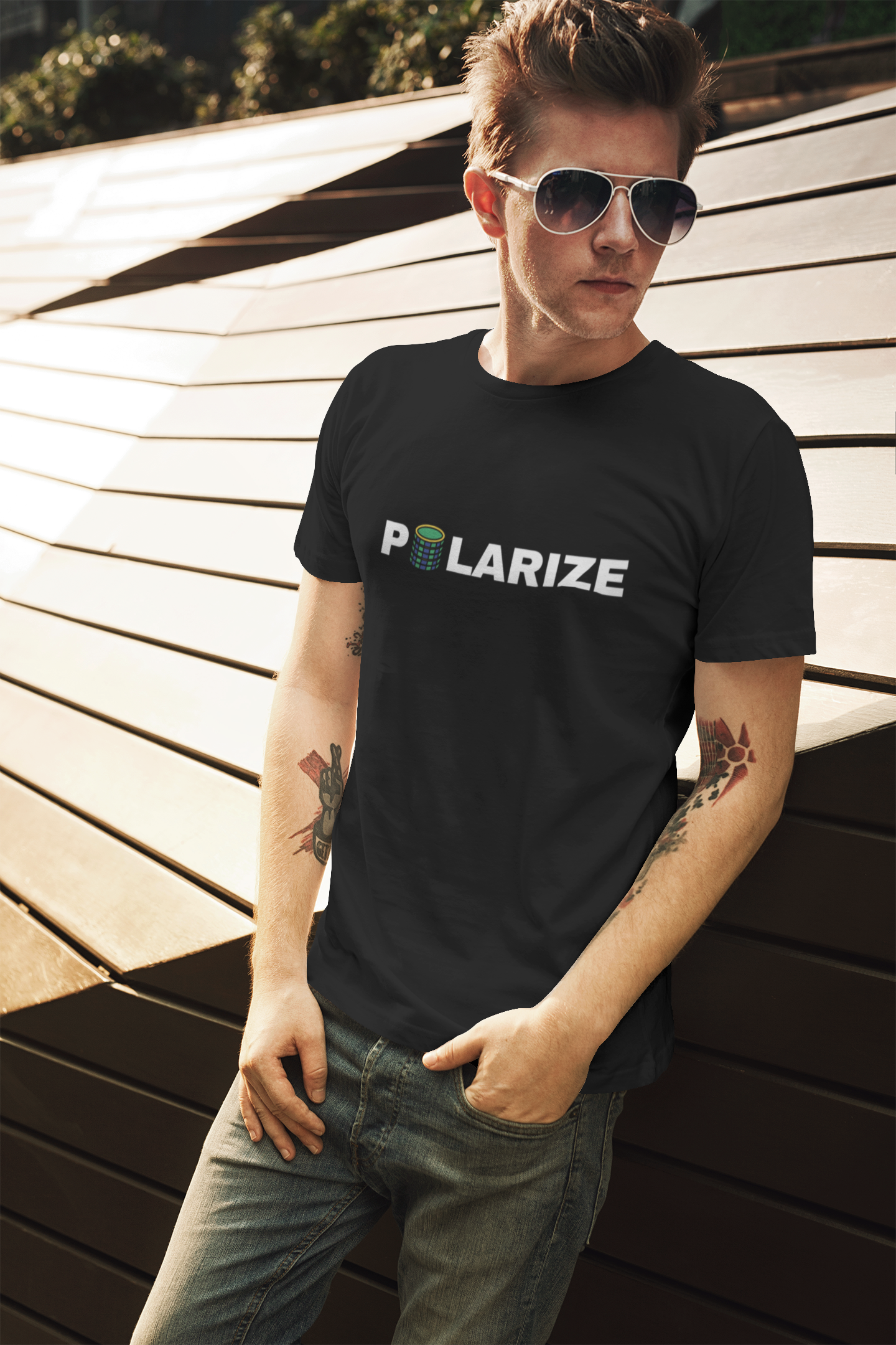 Polarize Poker Tshirt